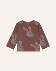 The campamento - baby - rabbit t-shirt - brown