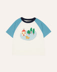 The Campamento - kids - small village t-shirt - ecru