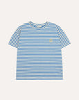 The Campamento - kids - oversized t-shirt - blue stripes