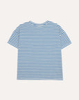 The Campamento - kids - oversized t-shirt - blue stripes
