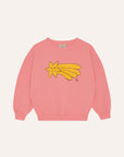 The Campamento - kids - falling star sweatshirt - pink