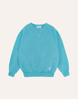 The Campamento - kids - washed sweatshirt - blue