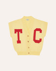 The Campamento - kids - knit vest - yellow