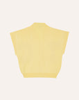 The Campamento - kids - knit vest - yellow