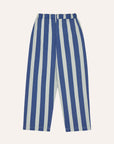 The Campamento - kids - stripes trousers - blue