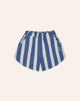 The Campamento - kids - stripes shorts - blue