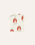 The Campamento - baby - ladybug allover t-shirt - ecru