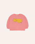 The Campamento - baby - falling star sweatshirt - pink
