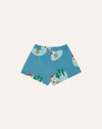 The Campamento - baby - small village shorts - blue