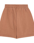 Brunobruno nation - theo sweatshorts - clove bordeau