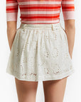 Indee - skirt short - vendee off white