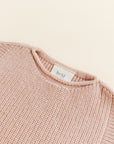 Hvid - wool vest - baby - harvey - apricot