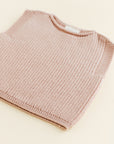 Hvid - wool vest - baby - harvey - apricot