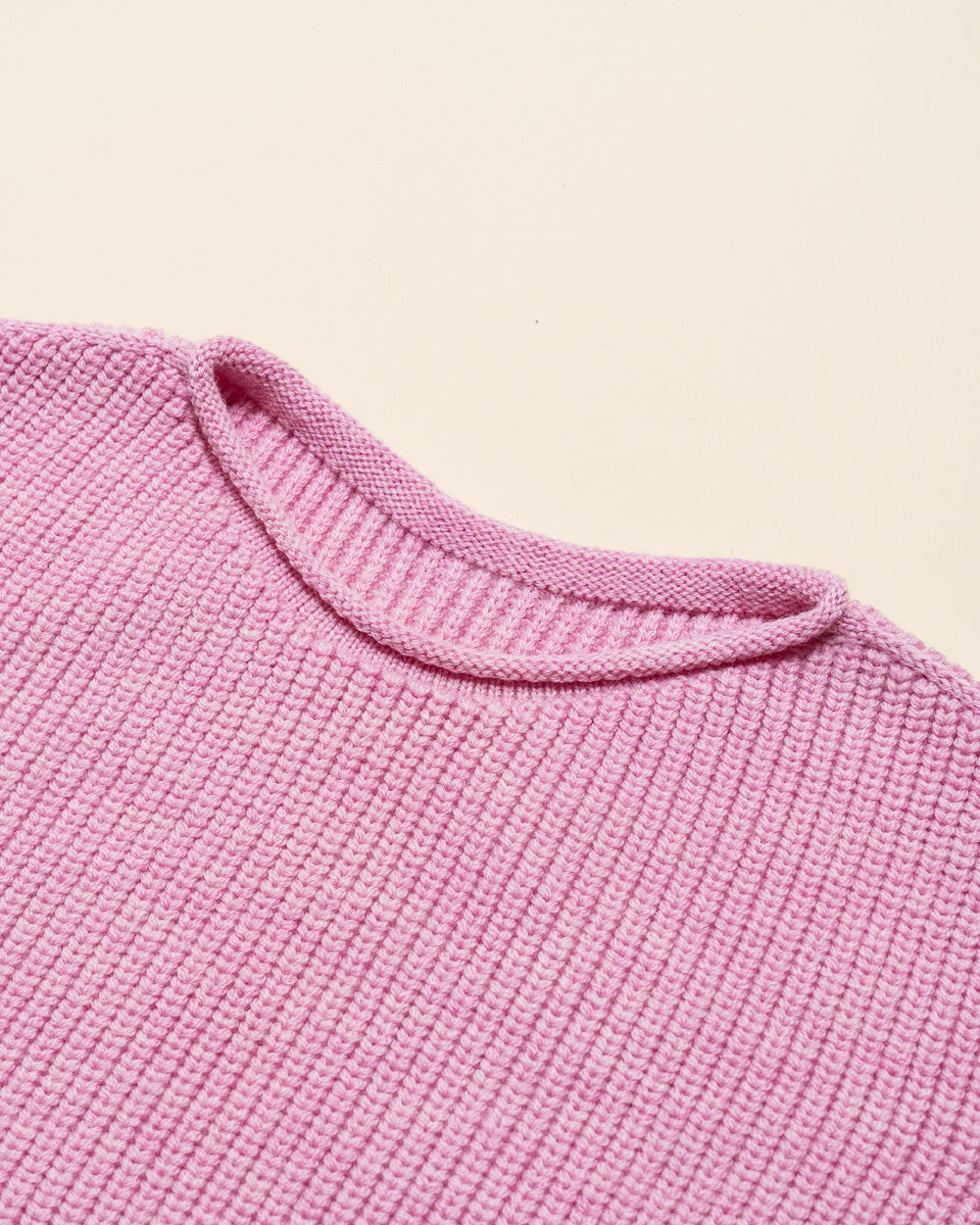 Hvid - wool vest - harvey - kids - cotton candy