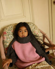 Hvid - wool vest - harvey - kids - cotton candy