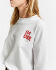 Indee - oversized t-shirt - vibes off white