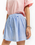Indee - skirt short - vincennes hydra blue