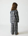 Brunobruno nation - virgil check shirt - navy