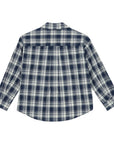 Brunobruno nation - virgil check shirt - navy