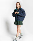 Indee - windy - reversible jacket - navy