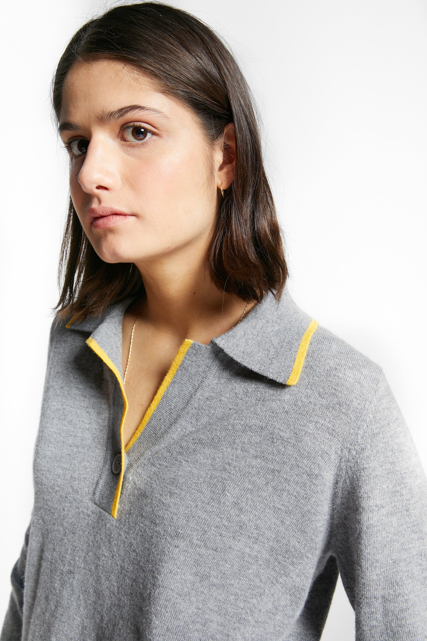 Indee - winner - polo pullover - grey