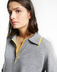 Indee - winner - polo pullover - grey