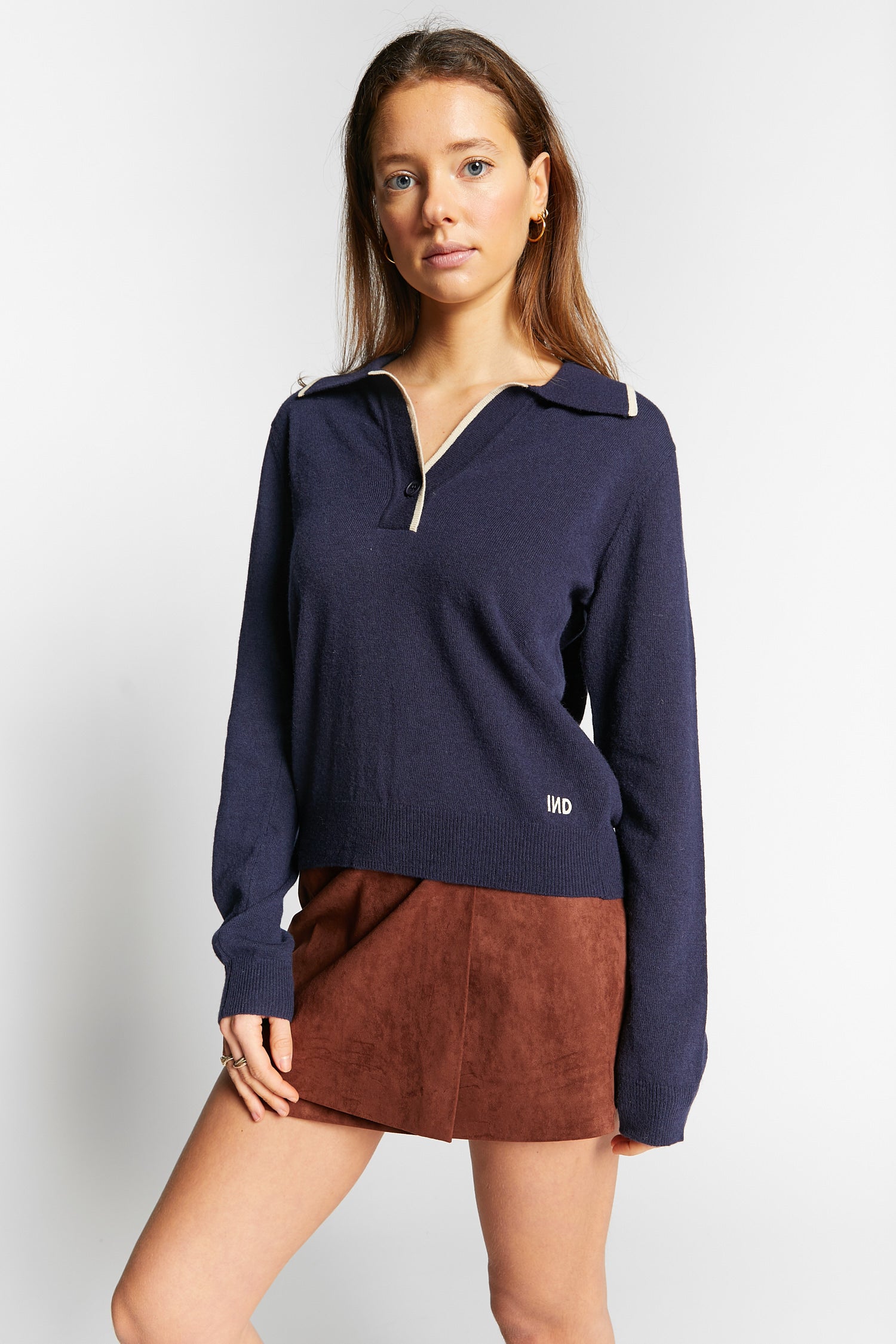 Indee - winner - polo pullover - navy