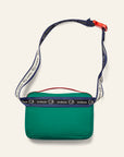 Wynken - duo pocket bag - navy/python green