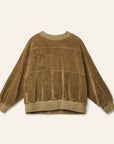 Wynken - sloth sweatshirt - rich tan