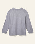 Wynken - kukka tee - grey melange