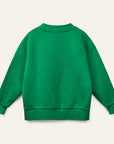 Wynken - kukka cat sweatshirt - python green