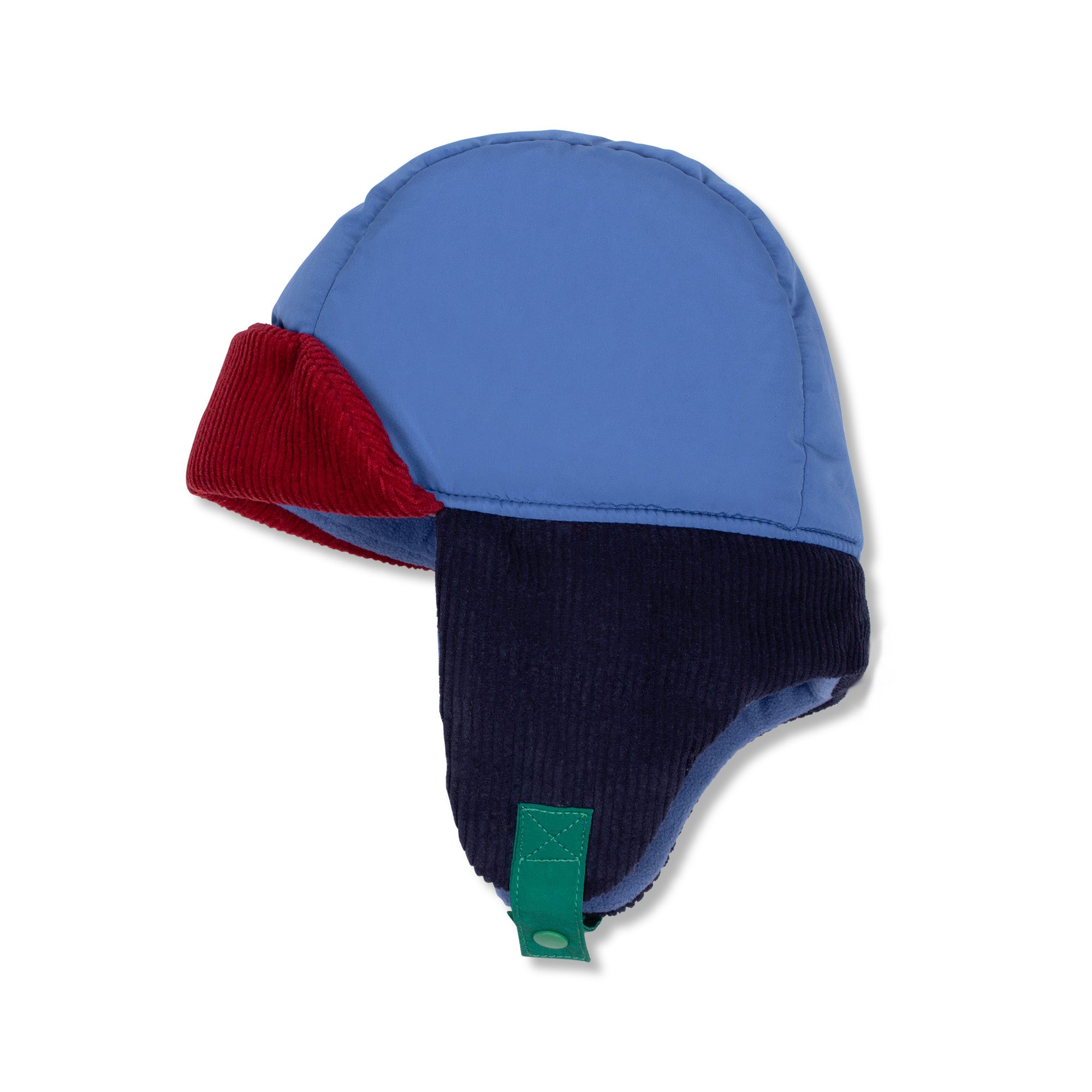 Wynken - palette trapper hat - blue/red