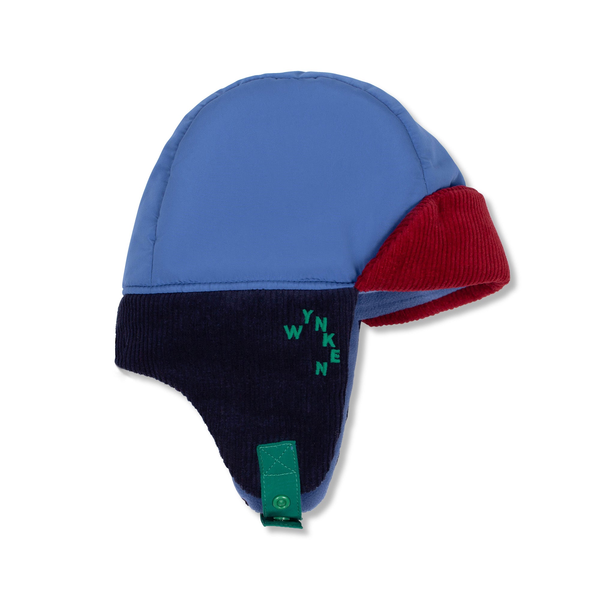 Wynken - palette trapper hat - blue/red