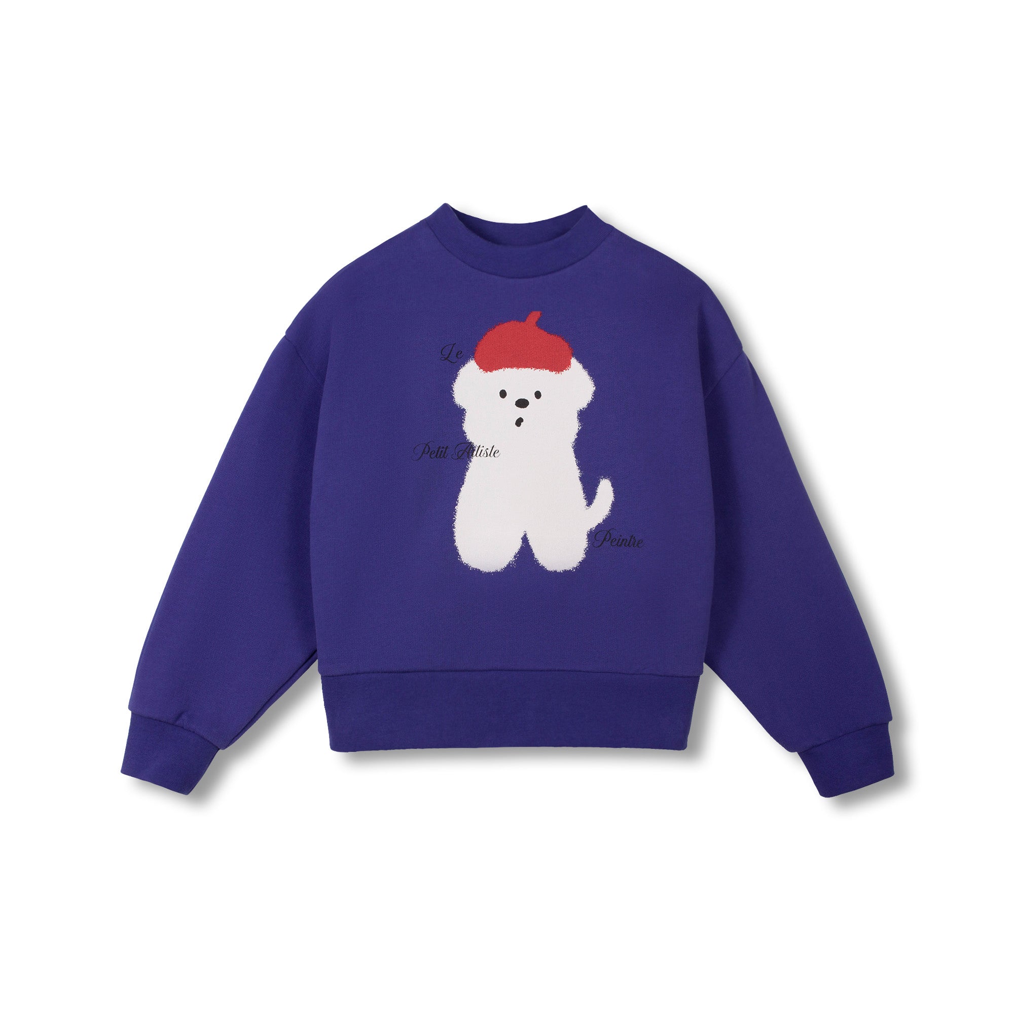 Wynken - le petit artiste sweatshirt - ultramarine