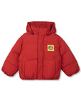 Wynken - burletta down coat - brick red