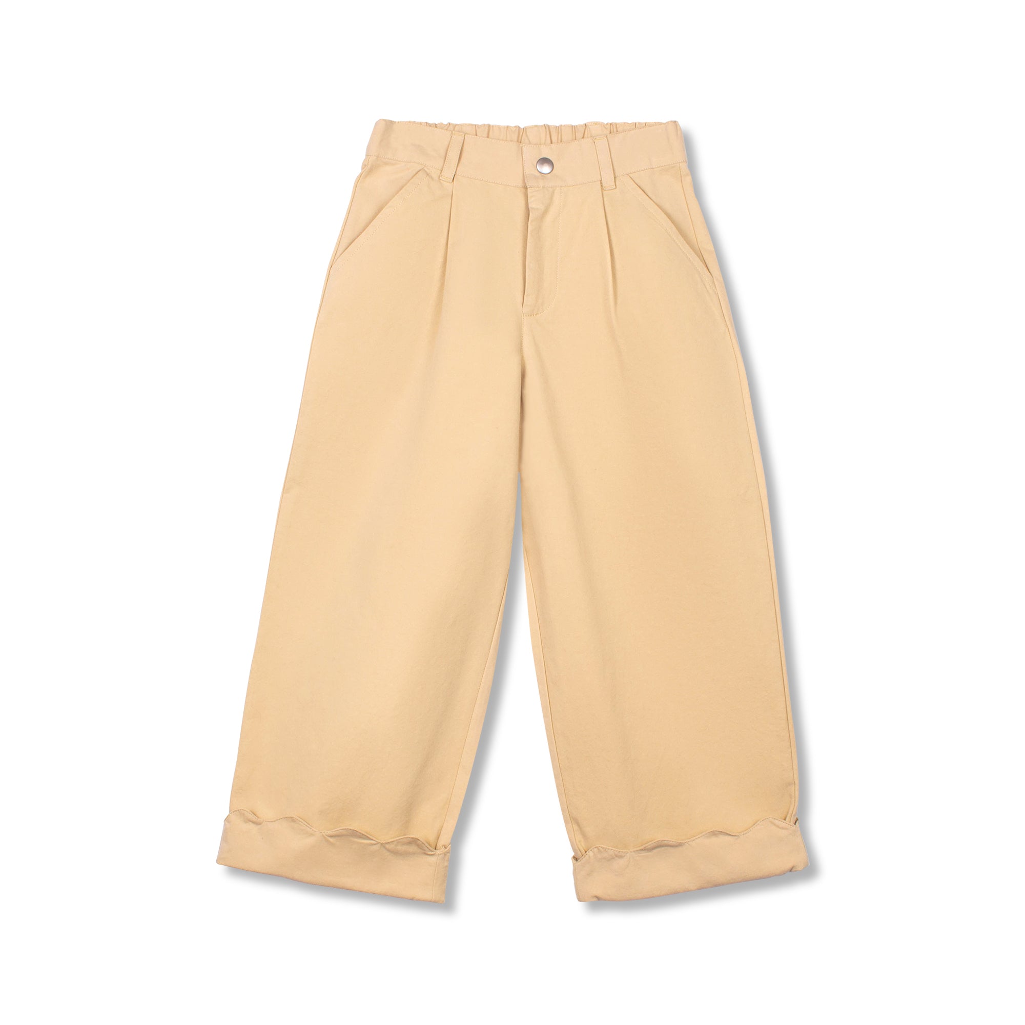 Wynken - scallop pant - classic tan