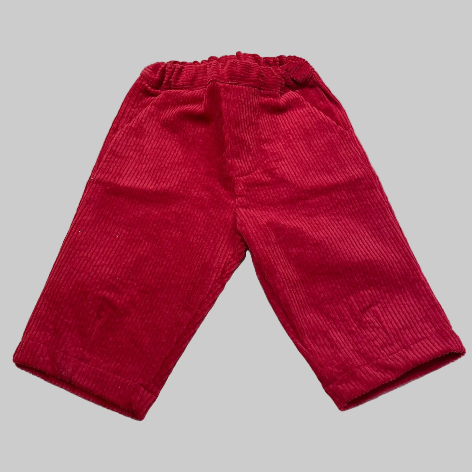 Pequeno tocon - 6080 - corduroy trousers - red