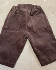 Pequeno tocon - 6080 - corduroy trousers - dark brown