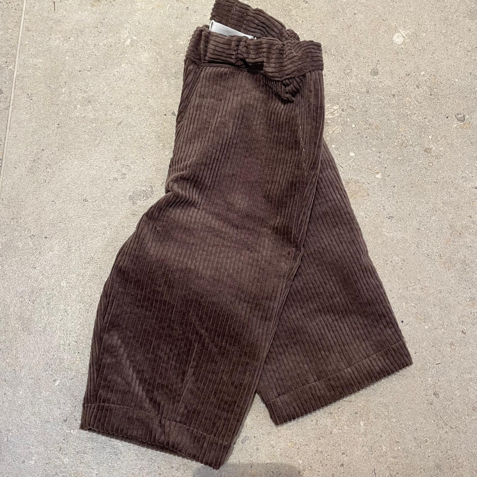 Pequeno tocon - 6080 - corduroy trousers - dark brown