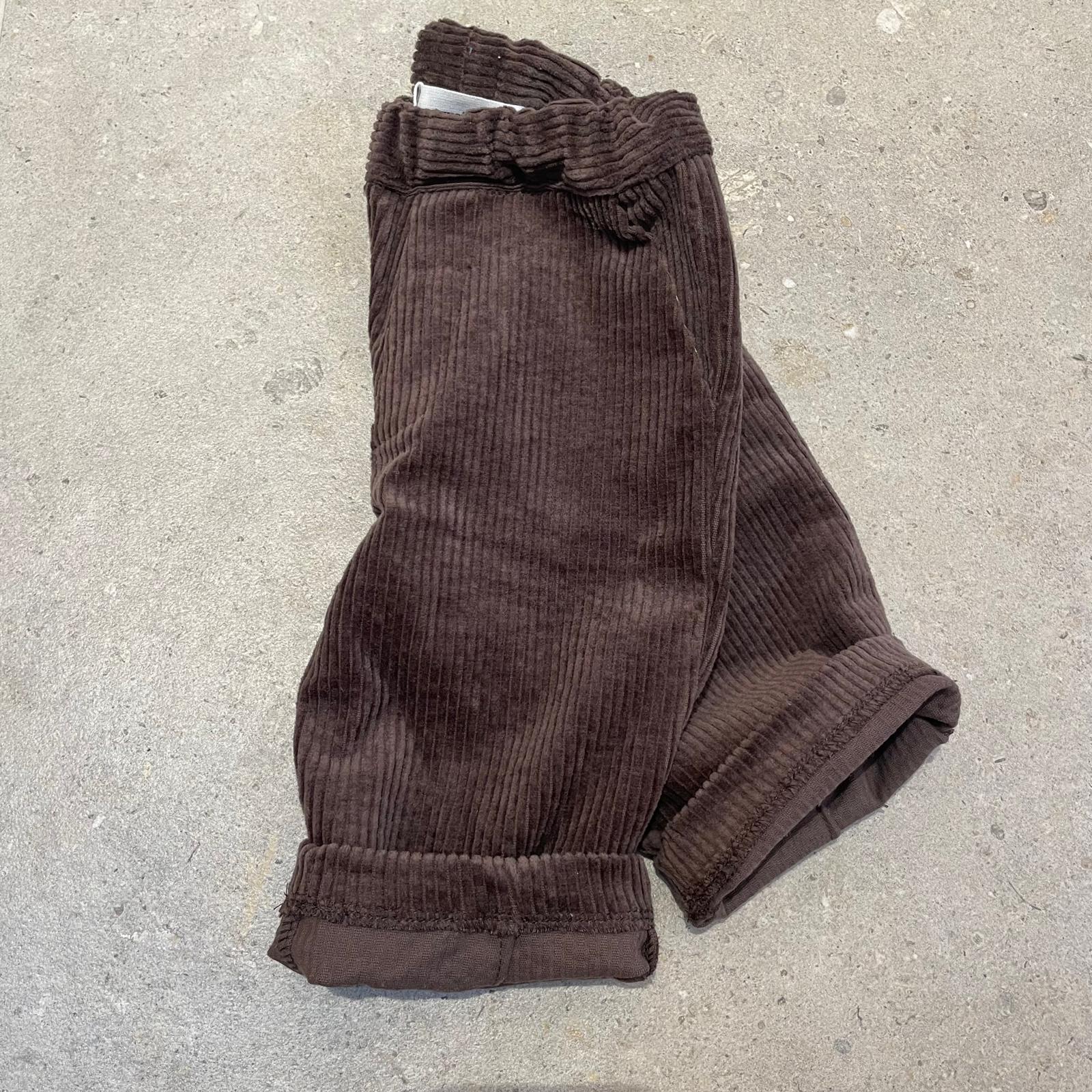Pequeno tocon - 6080 - corduroy trousers - dark brown