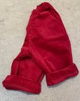 Pequeno tocon - 6080 - corduroy trousers - red