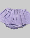Pequeno tocon - 6086 - corduroy ruffle bloomer - lila