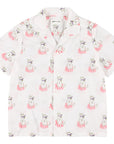 Morley - Xavia - pussycat shirt - white