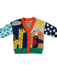 Halcyon nights - zoo knit cardigan