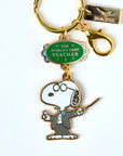 Snoopy - worlds best teacher key ring