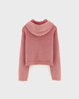 Bellerose - marta sweatshirt - cranberry