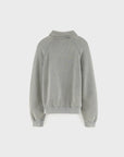 Bellerose - felder polo sweatshirt - thunder