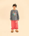Jelly Mallow - mountain long sleeve t-shirt