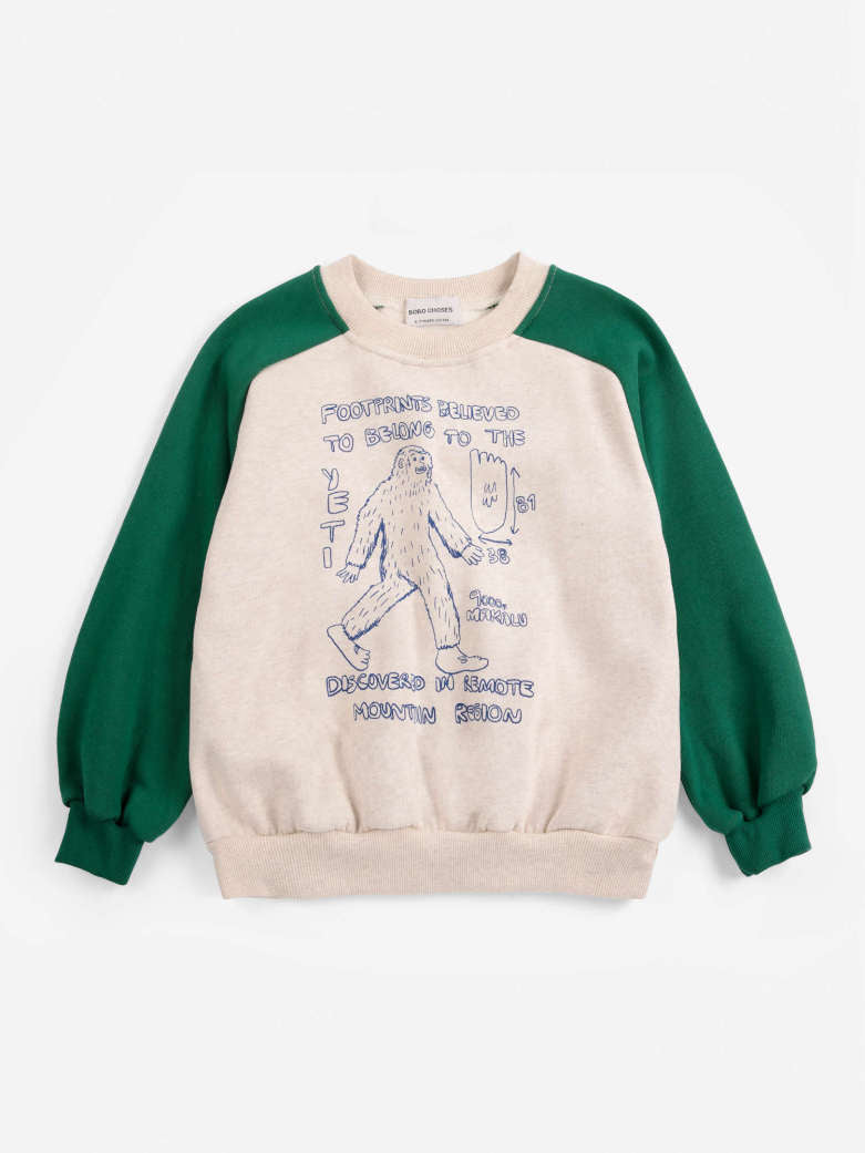 Bobo Choses - kids - mr footish raglan sweatshirt