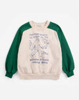 Bobo Choses - kids - mr footish raglan sweatshirt